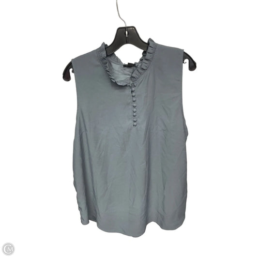 Top Sleeveless By Ann Taylor In Grey, Size: Xl