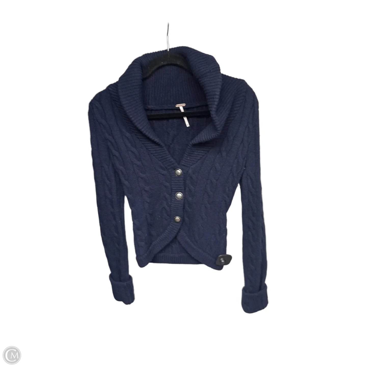 Cardigan By Free People In Navy, Size: Xs