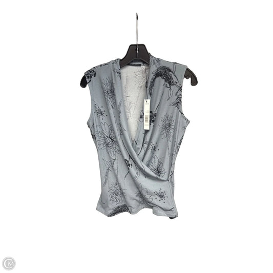 Top Sleeveless By Tahari In Floral Print, Size: Xs