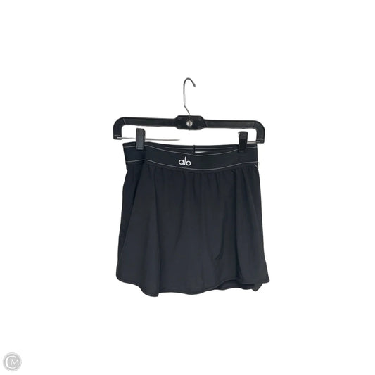 Athletic Skort By Alo In Black, Size: S