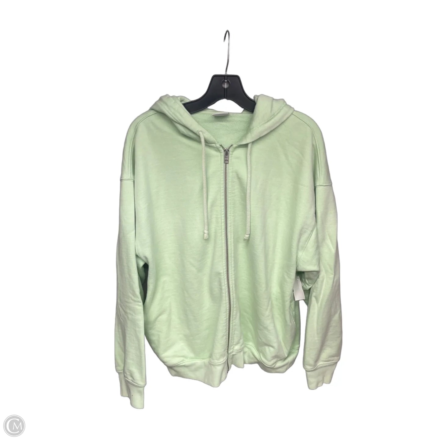 Sweatshirt Hoodie By Tna In Green, Size: 2