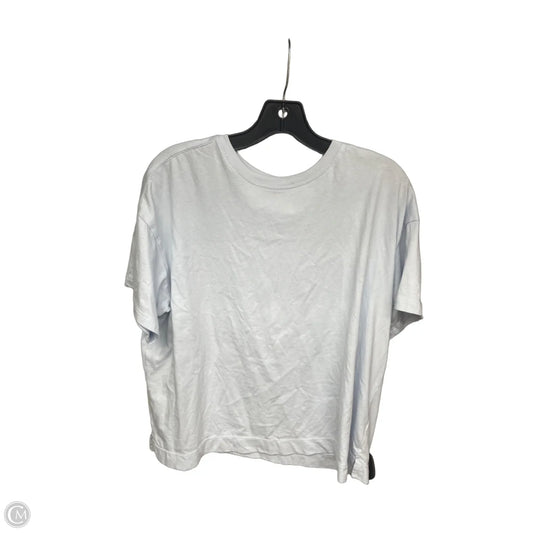 Top Short Sleeve Basic By Old Navy In Blue, Size: L