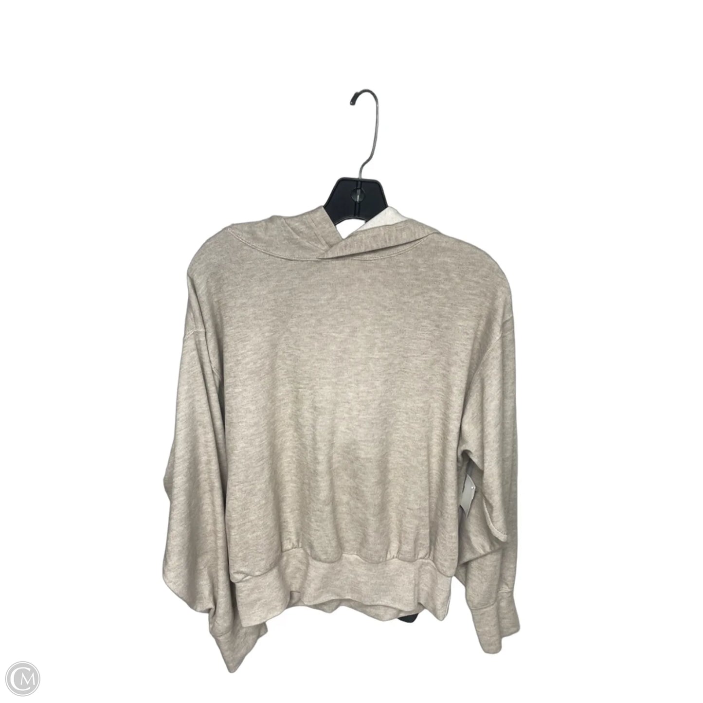 Sweatshirt Hoodie By Bobi In Brown, Size: S