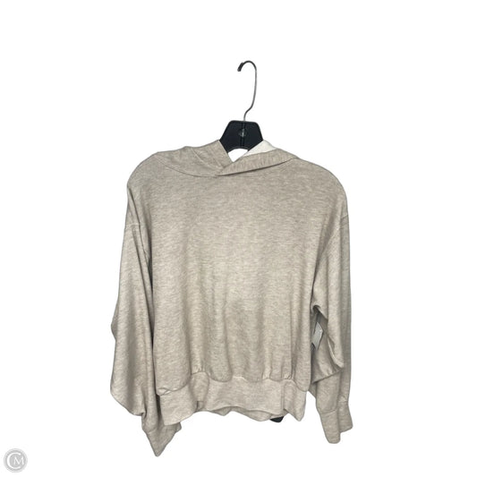 Sweatshirt Hoodie By Bobi In Brown, Size: S