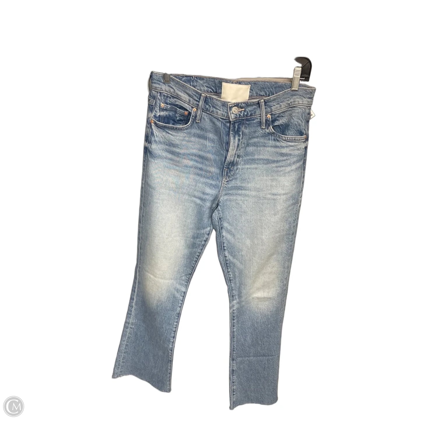 Jeans Boot Cut By Mother In Blue Denim, Size: 8