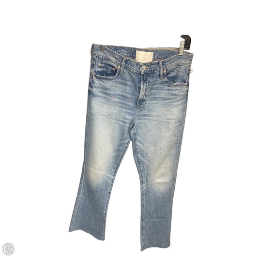 Jeans Boot Cut By Mother In Blue Denim, Size: 8