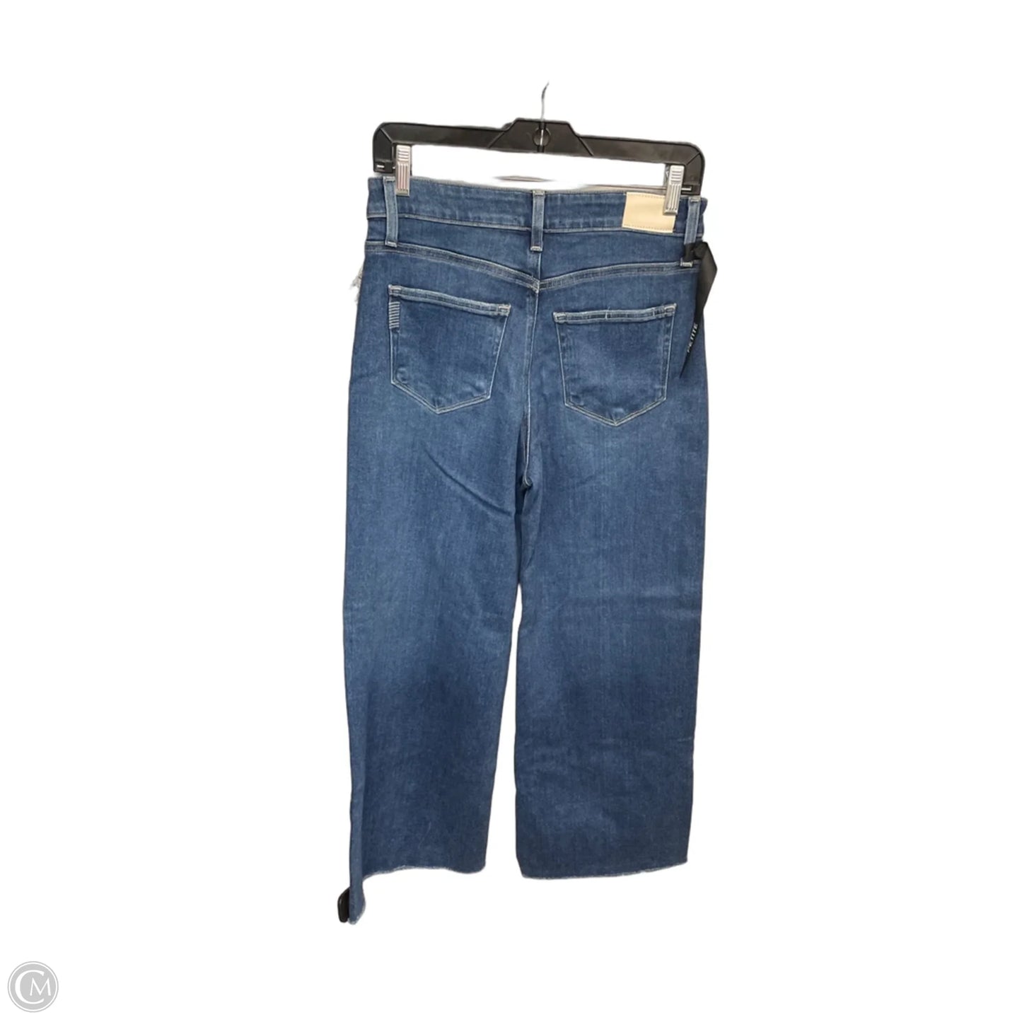 Jeans Wide Leg By Paige In Blue Denim, Size: 6
