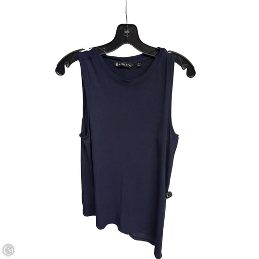 Top Sleeveless By Athleta In Navy, Size: S