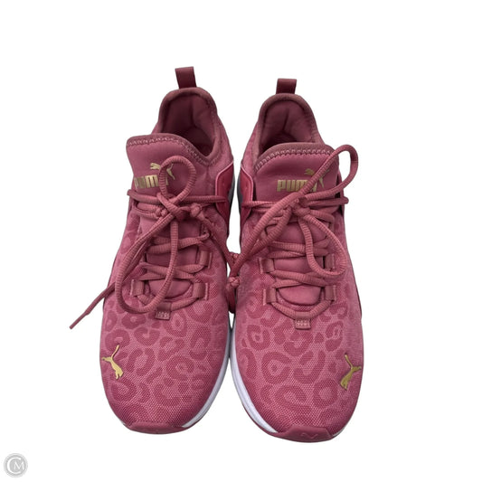 Shoes Athletic By Puma In Pink, Size: 8.5