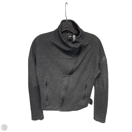 Athletic Jacket By Adidas In Black, Size: Xs