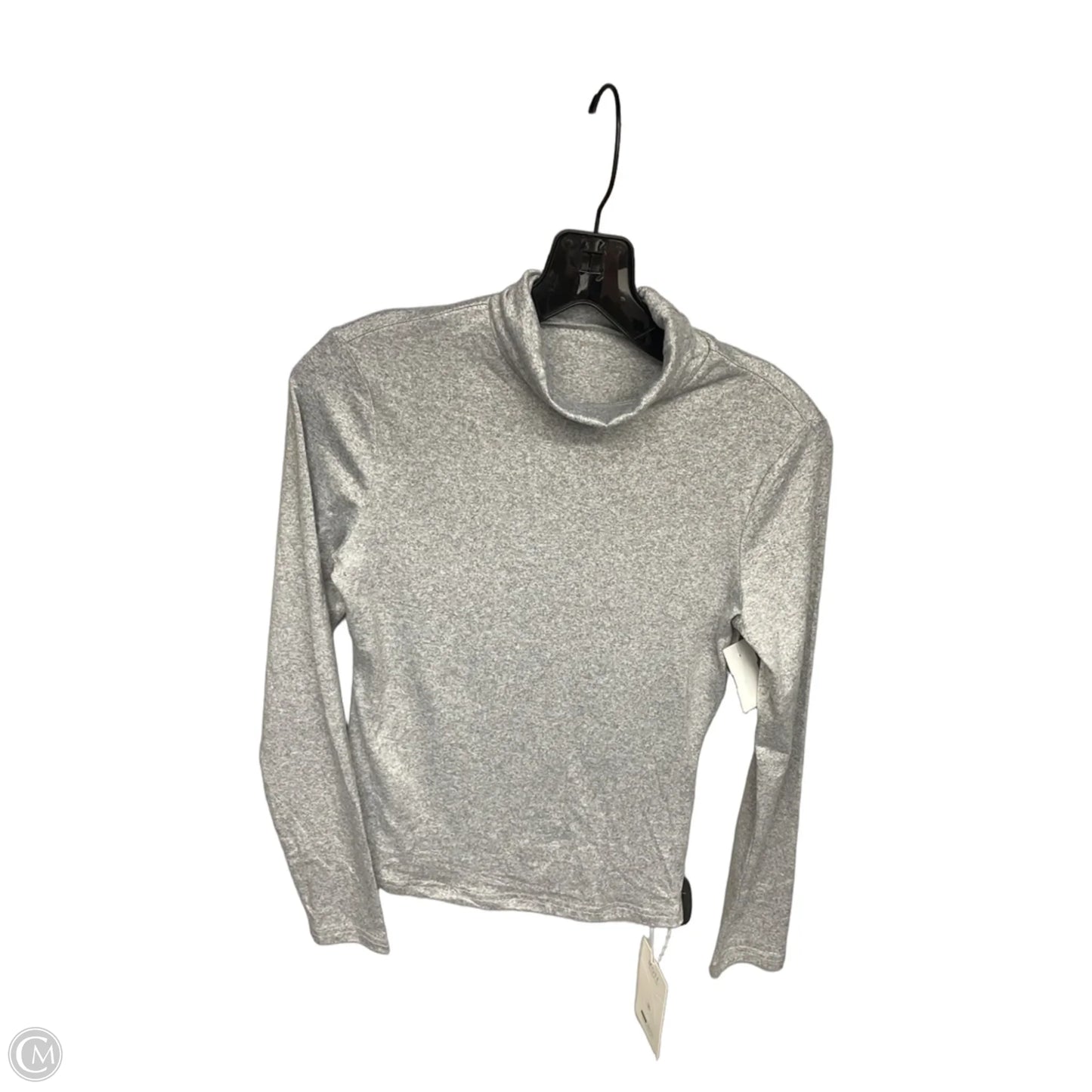 Top Long Sleeve Basic By Motf In Grey, Size: Xs