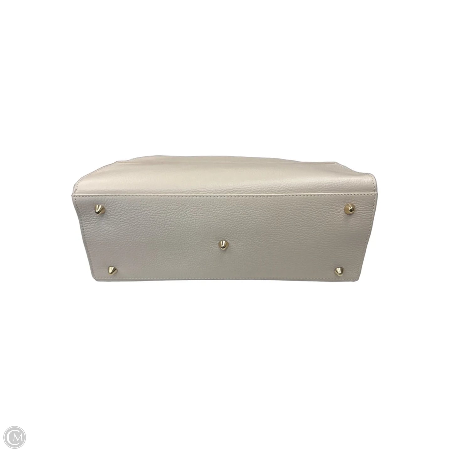 Handbag Leather By Clothes Mentor, Size: Medium