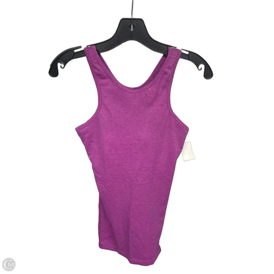 Athletic Tank Top By Lululemon In Purple, Size: 6