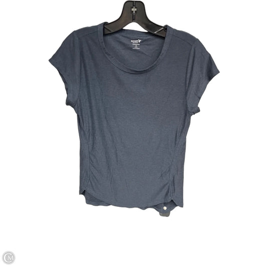 Athletic Top Short Sleeve By Old Navy In Grey, Size: Xs