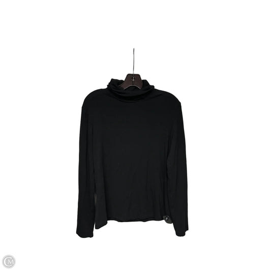 Top Long Sleeve Basic By Trendy Queen In Black, Size: L