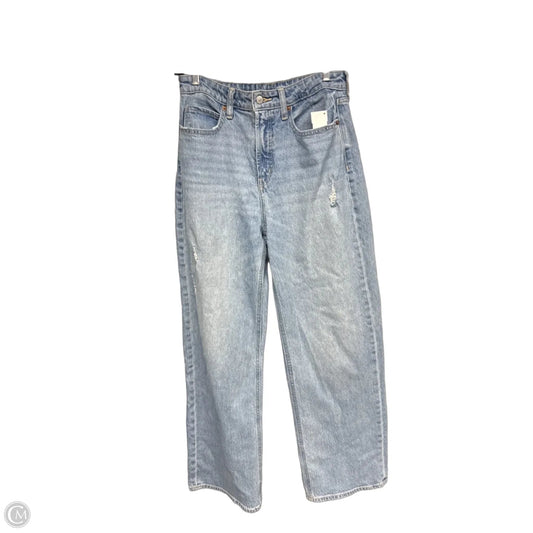 Jeans Wide Leg By Old Navy In Blue Denim, Size: 8