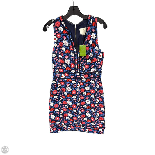 Dress Designer By Kate Spade In Floral Print, Size: 10
