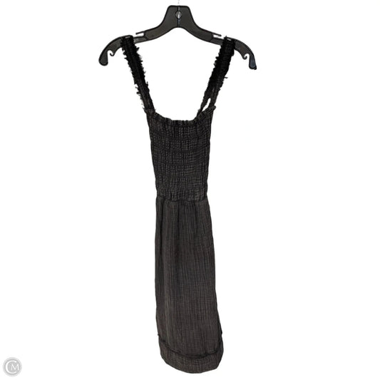 Dress Casual Midi By Anthropologie In Black, Size: S