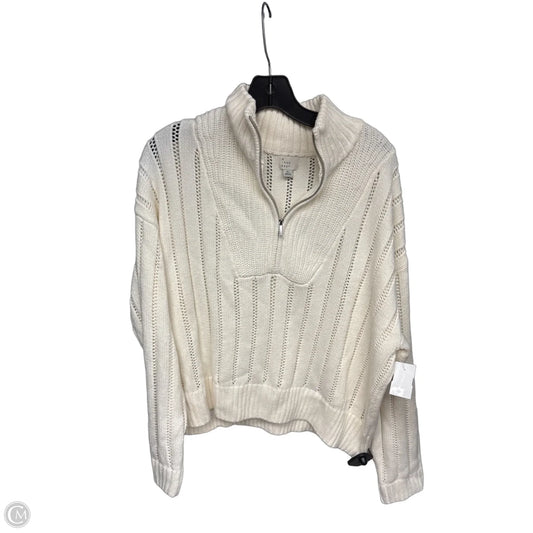 Sweater By A New Day In Cream, Size: Xl