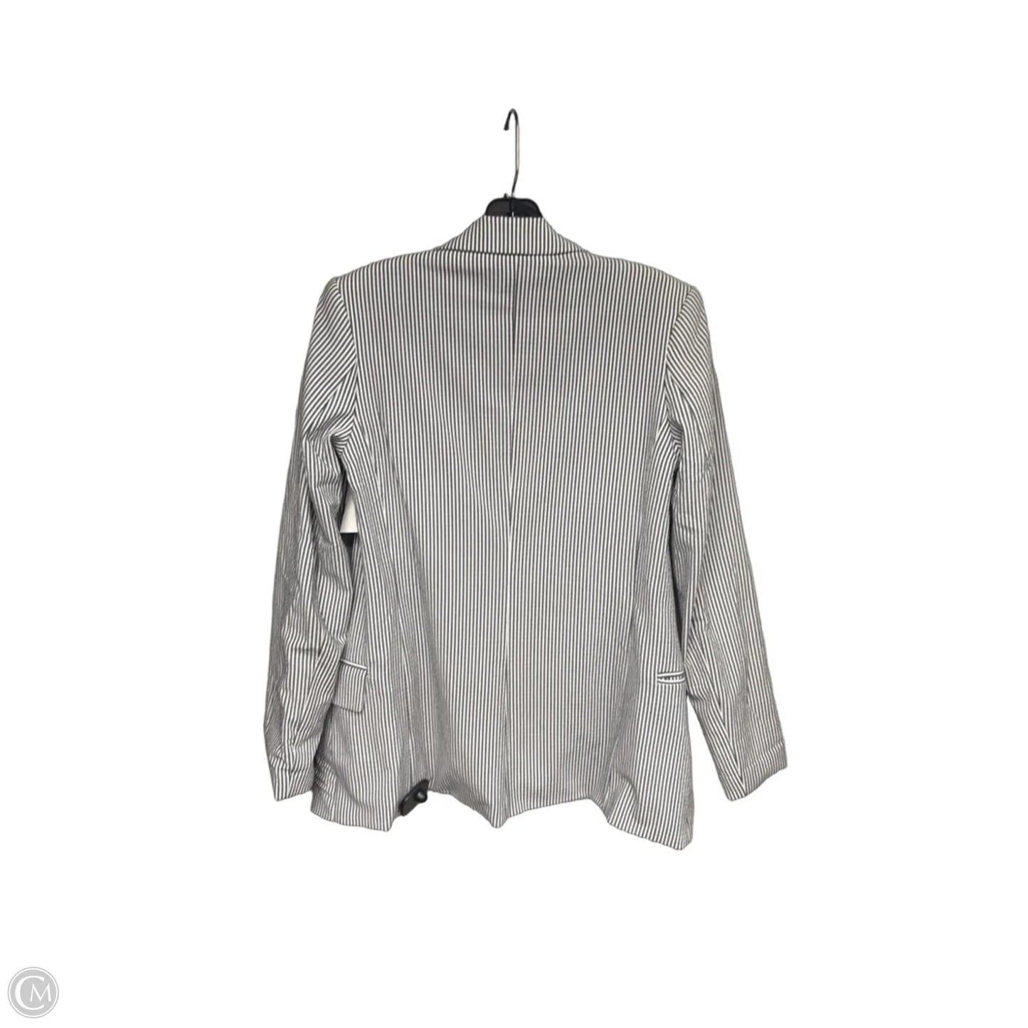 Blazer By H&m In Striped Pattern, Size: 0