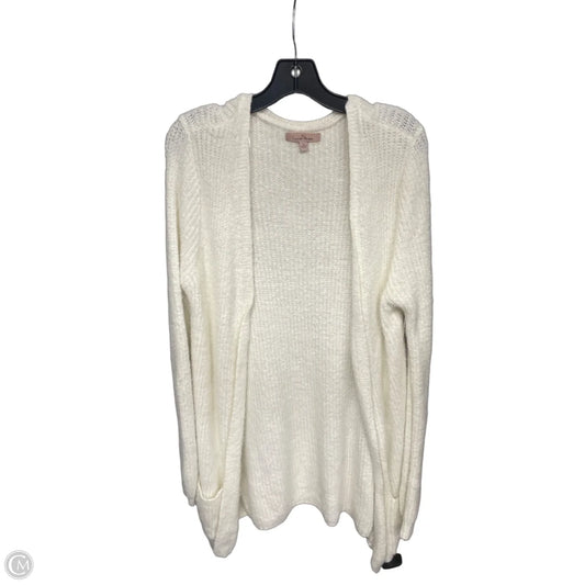 Cardigan By Love Tree In White, Size: L
