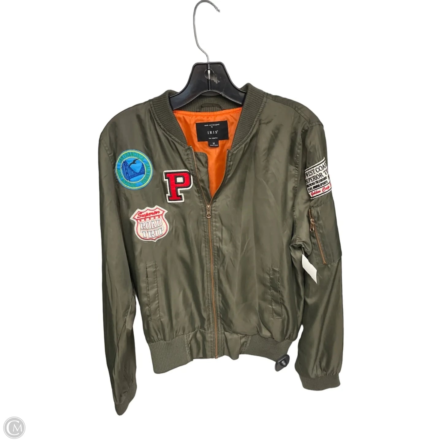 Jacket Other By Iris In Green, Size: M
