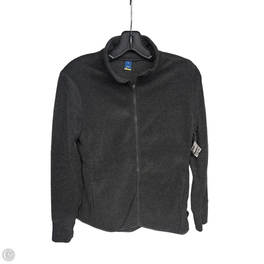 Jacket Fleece By Old Navy In Grey, Size: M