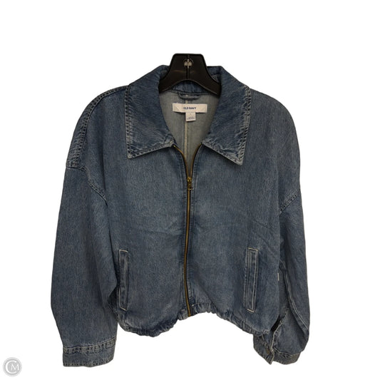 Jacket Denim By Old Navy In Blue Denim, Size: L