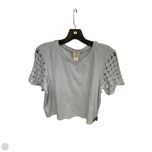 Top Short Sleeve By Joie In Blue, Size: M