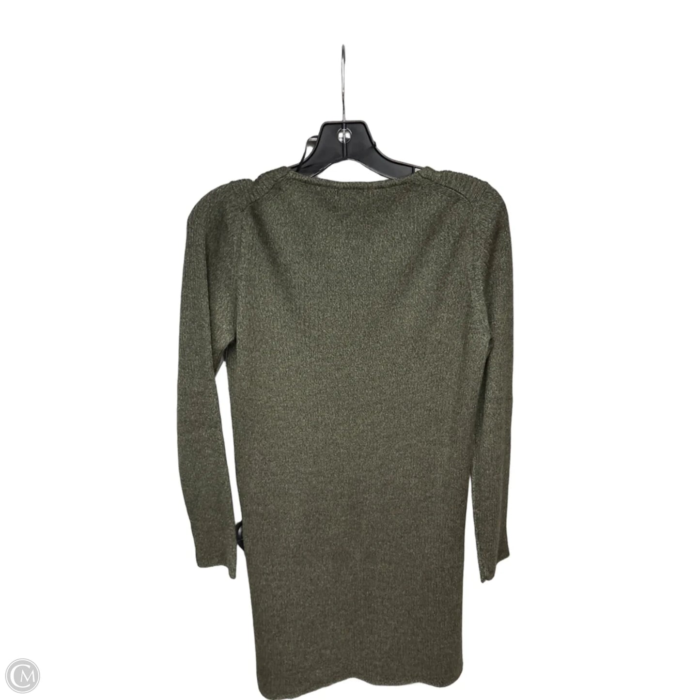 Tunic Long Sleeve By Massimo Dutti In Green, Size: S