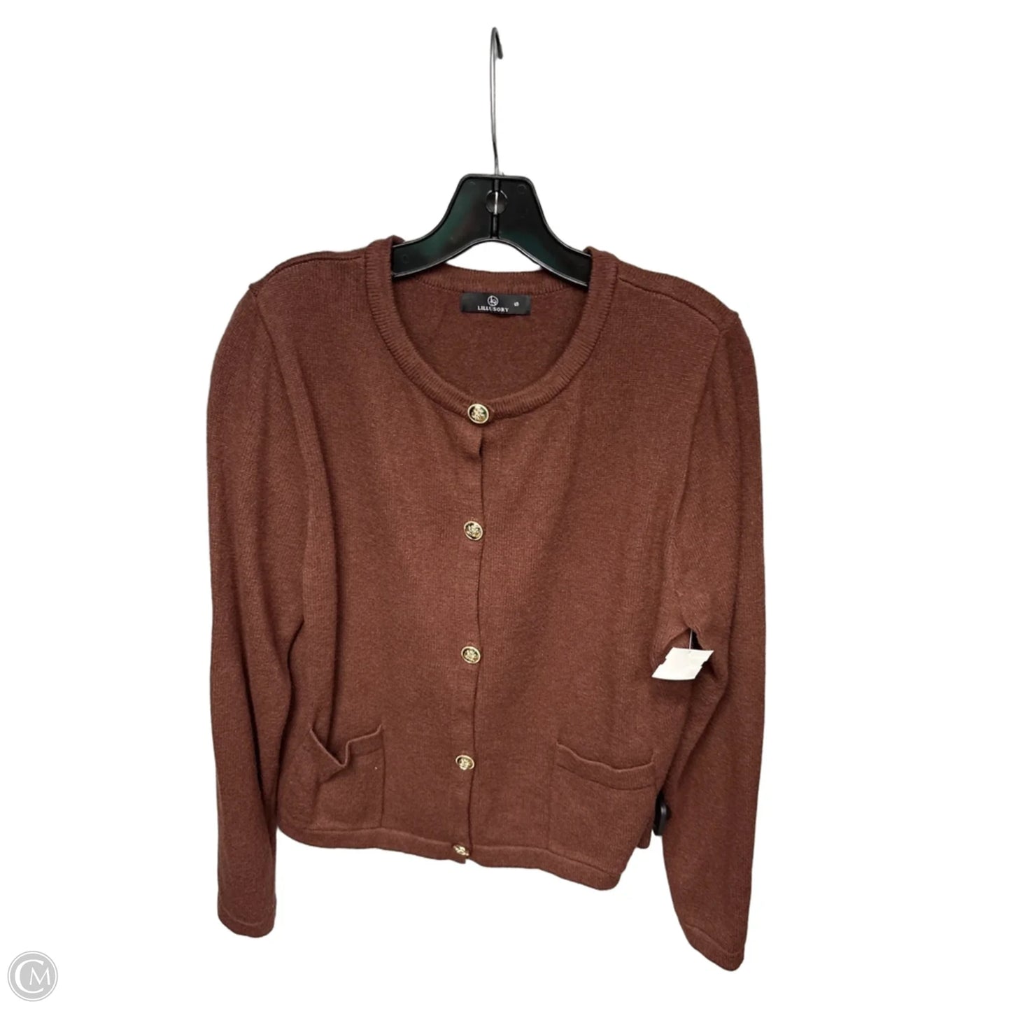 Cardigan By Lillusory In Brown, Size: S