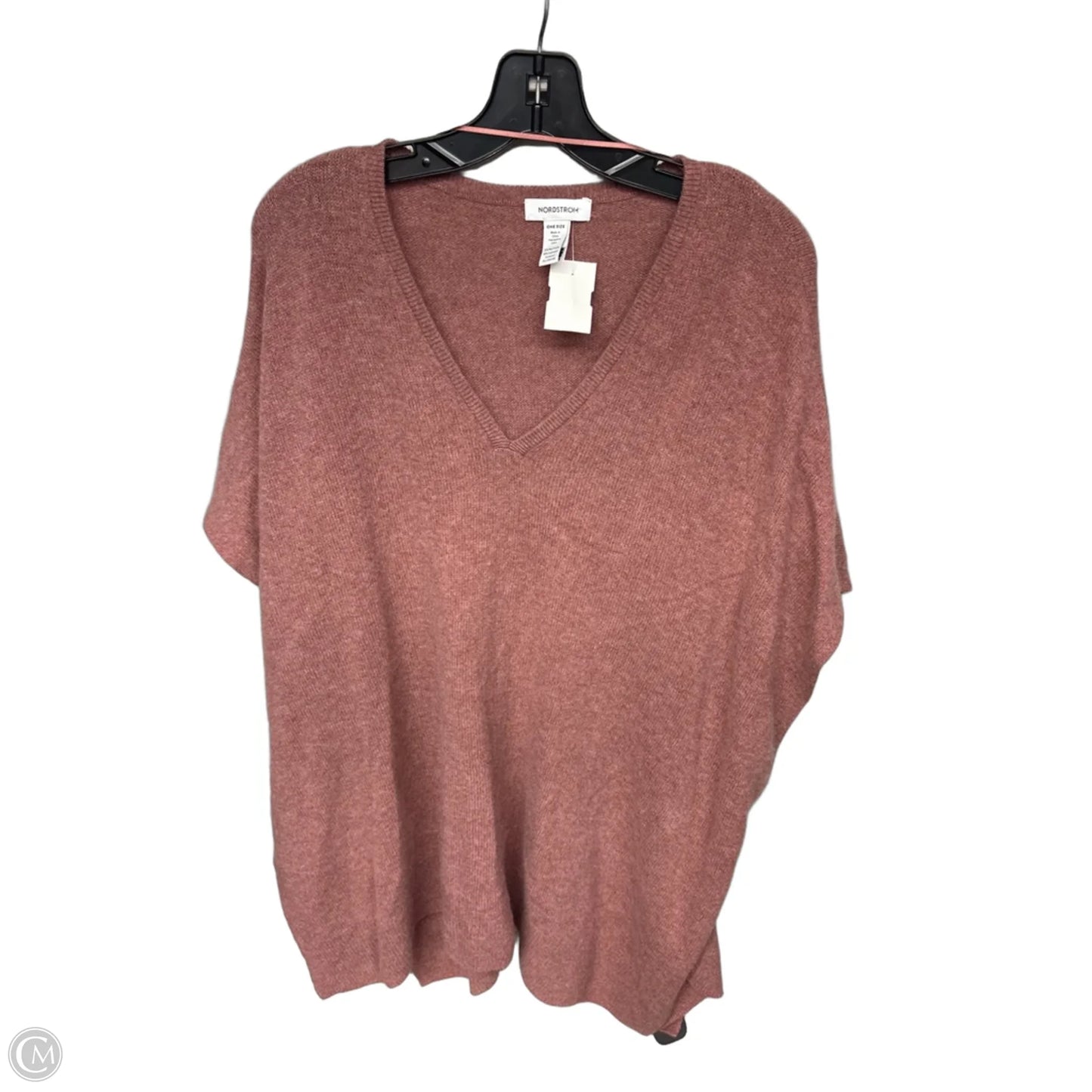 Sweater By Nordstrom In Pink, Size: Osfm