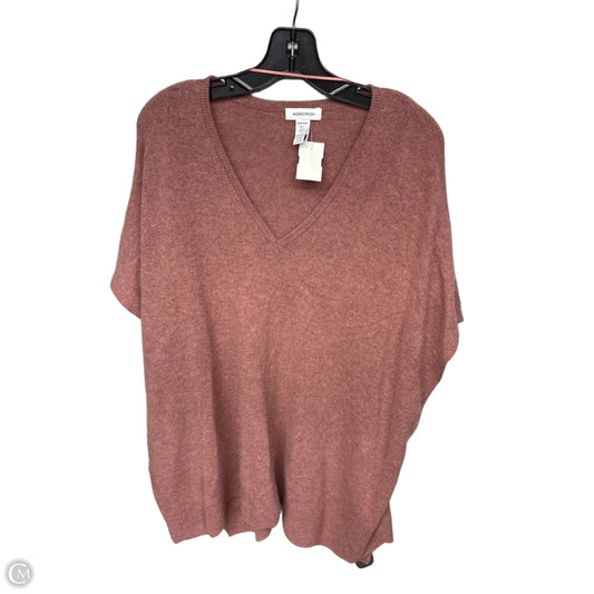 Sweater By Nordstrom In Pink, Size: Osfm