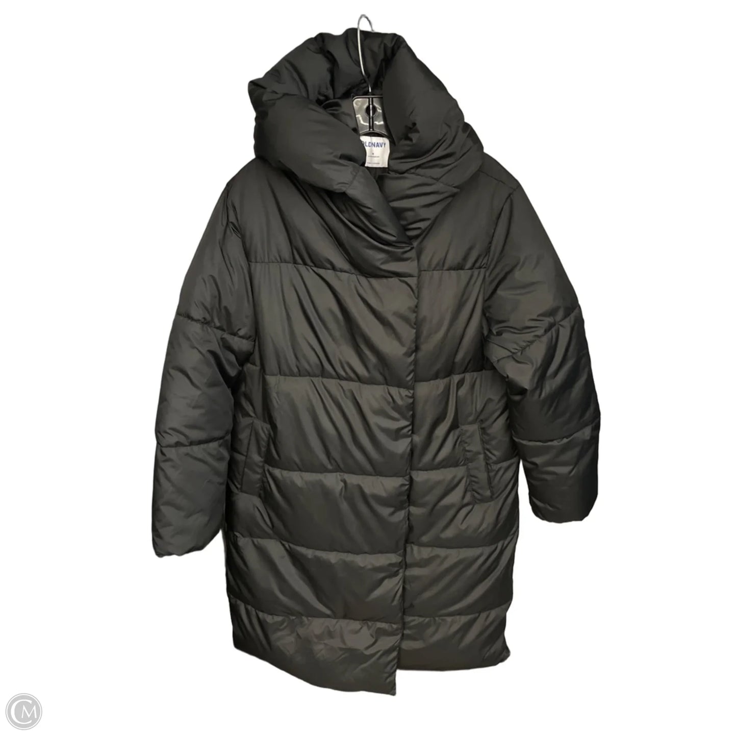 Jacket Puffer & Quilted By Old Navy In Black, Size: M