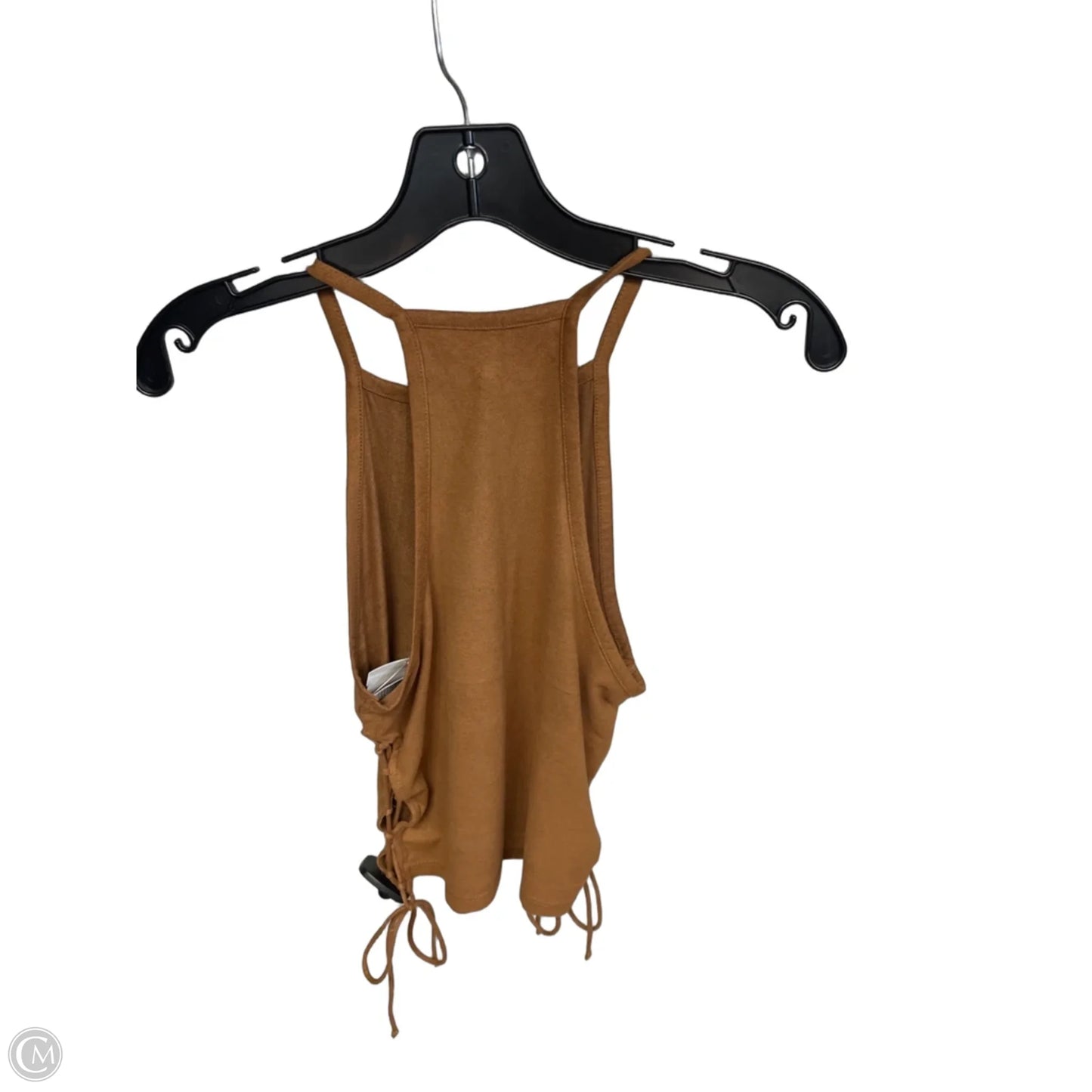Top Sleeveless By American Eagle In Brown, Size: S