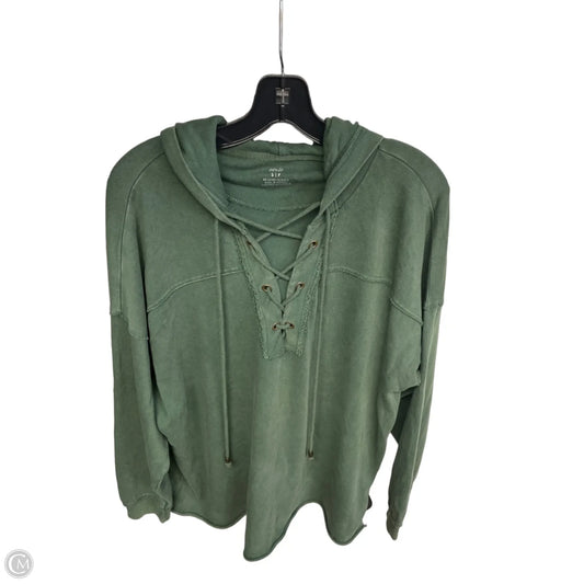 Sweatshirt Hoodie By Aerie In Green, Size: S