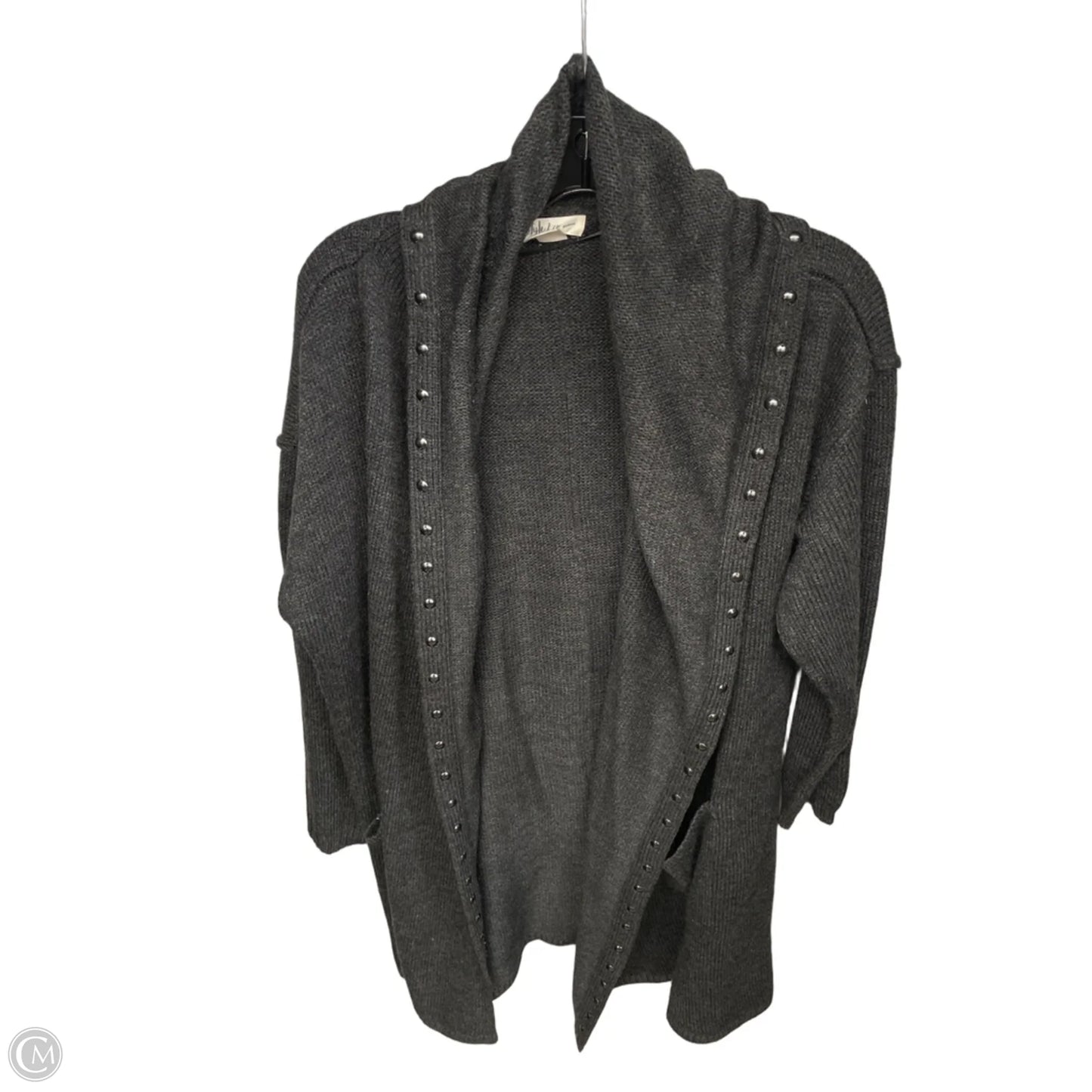 Cardigan By Cyrus In Grey, Size: 2x