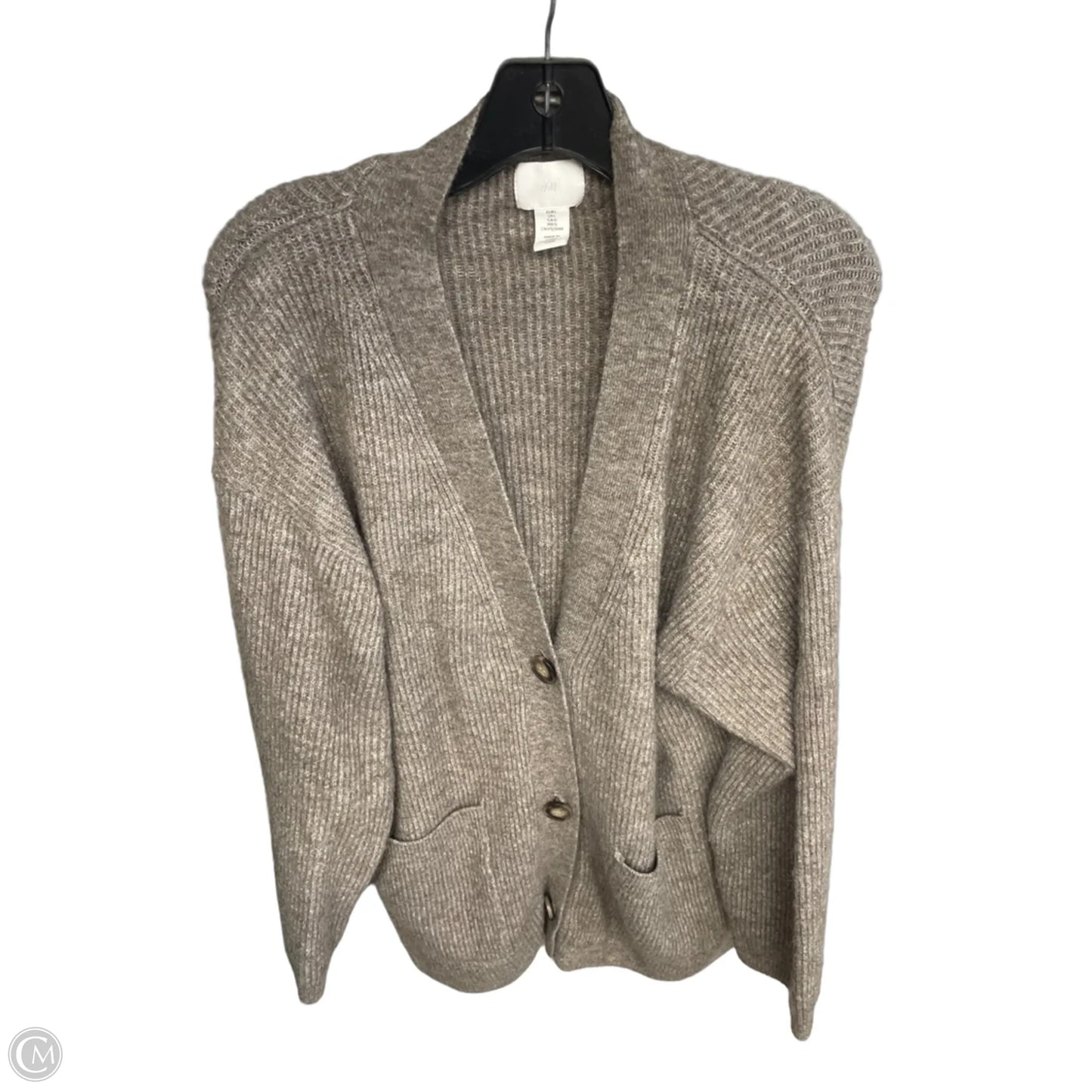Cardigan By H&m In Brown, Size: L