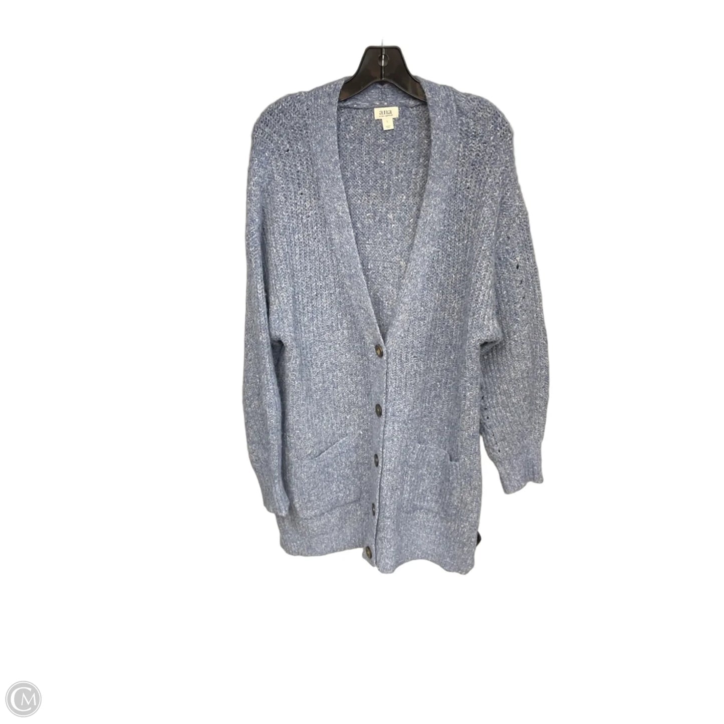 Cardigan By Ana In Blue, Size: L