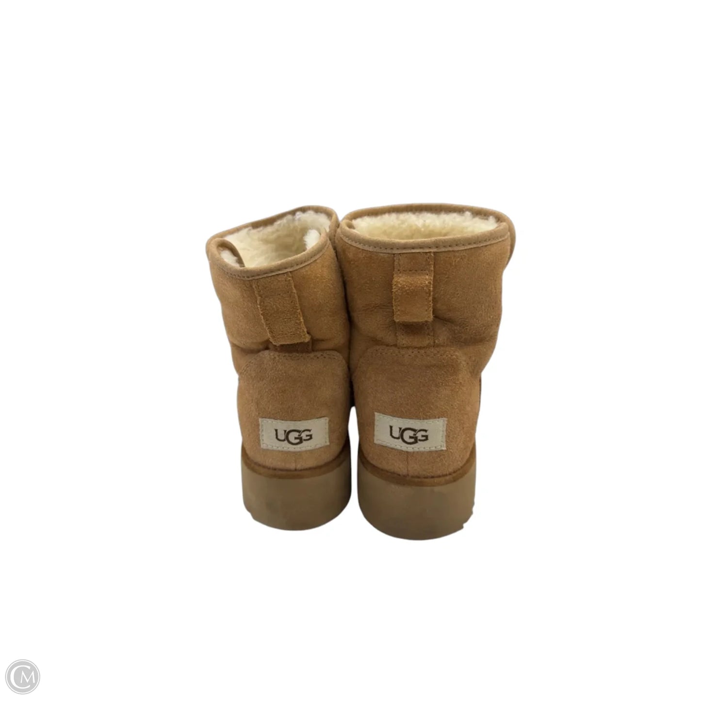 Boots Designer By Ugg In Brown, Size: 7
