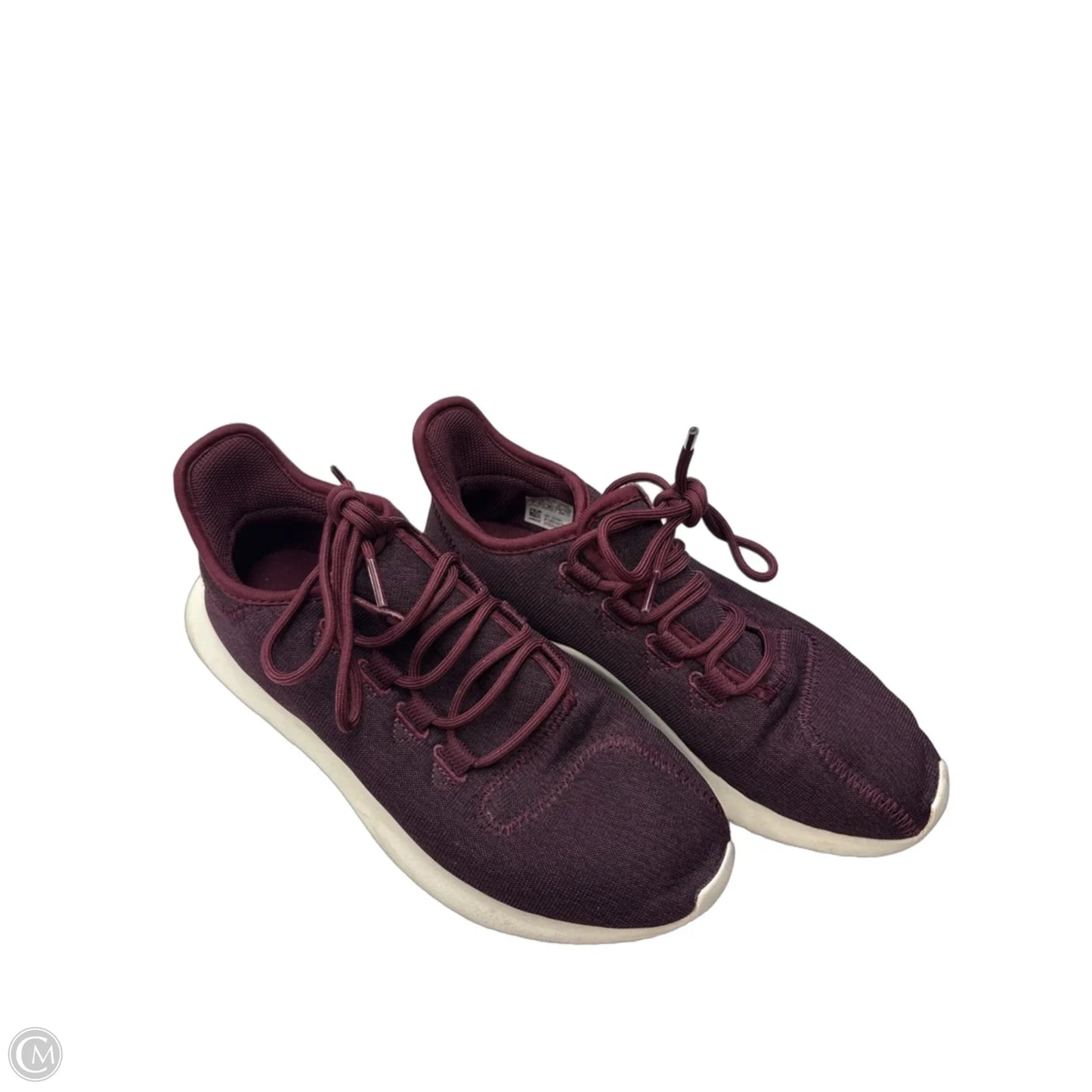 Shoes Athletic By Adidas In Maroon, Size: 7