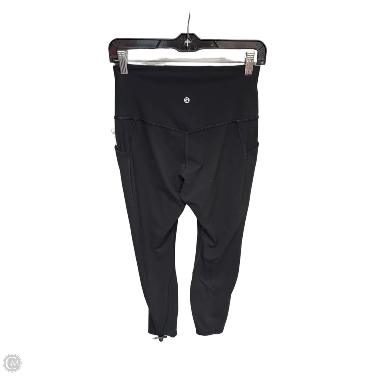 Athletic Leggings By Lululemon In Black, Size: 8