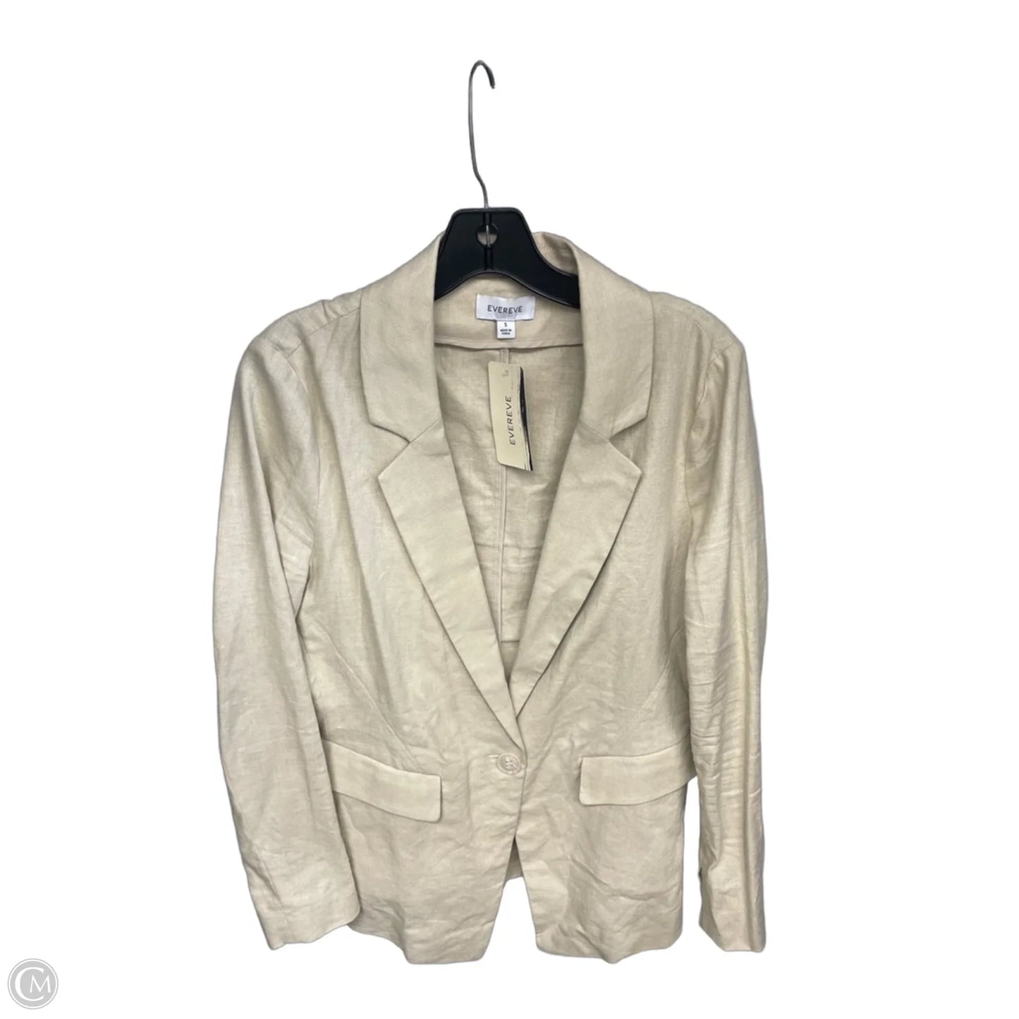 Blazer By Evereve In Beige, Size: S