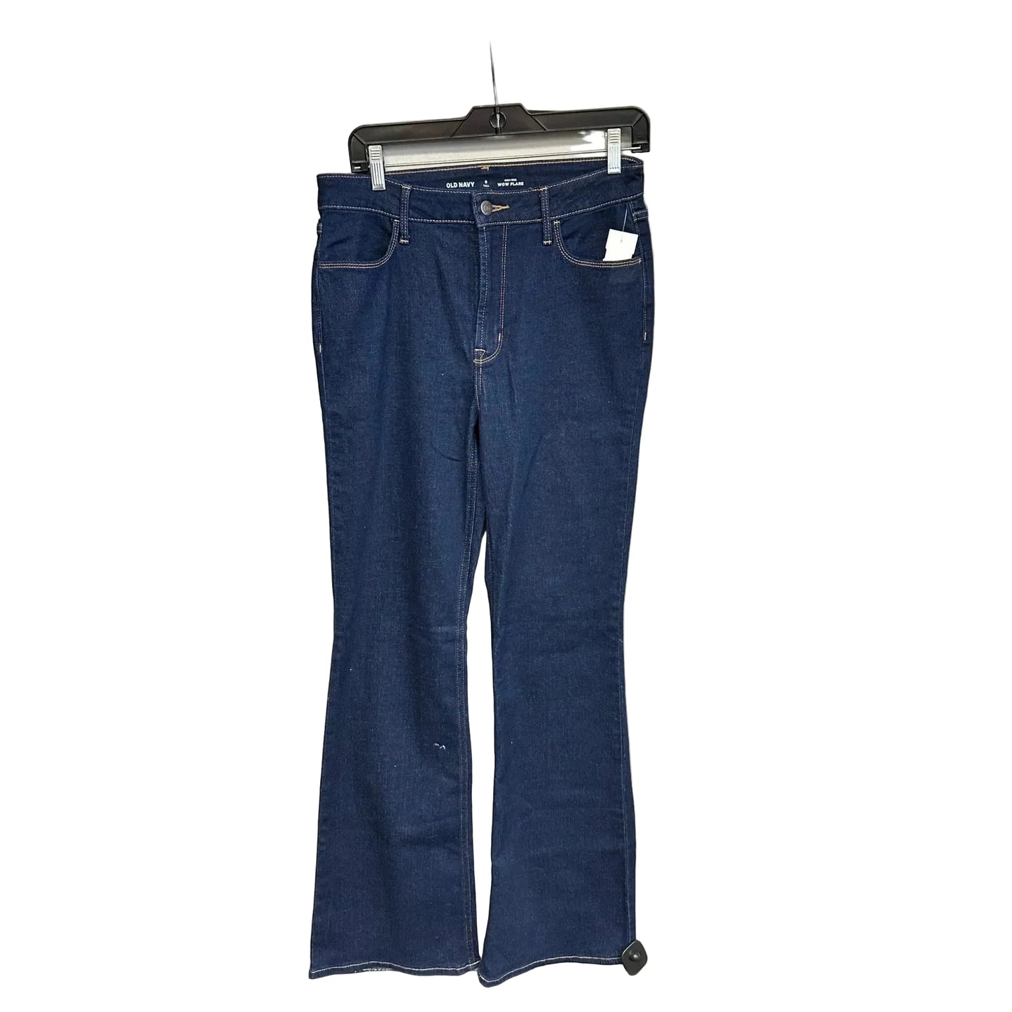 Jeans Flared By Old Navy In Blue Denim, Size: 8l