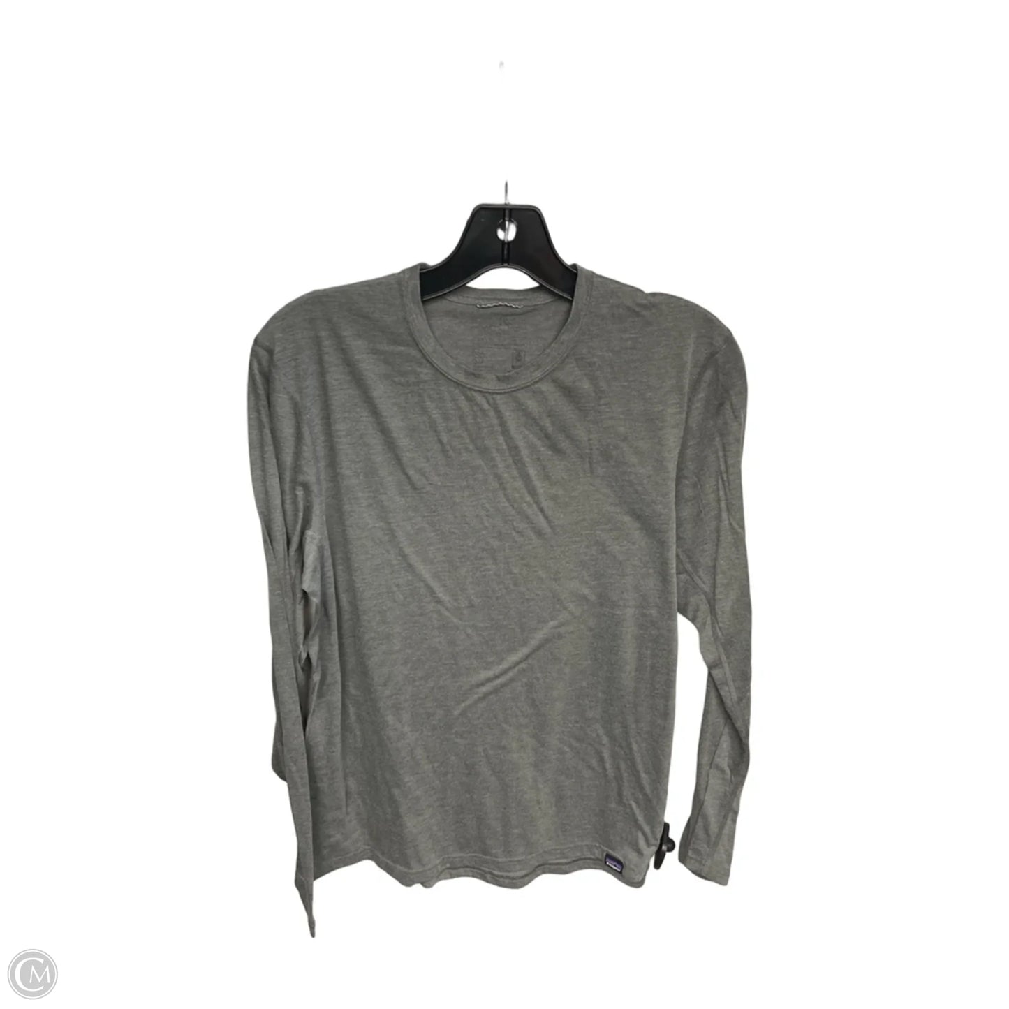 Top Long Sleeve Basic By Patagonia In Grey, Size: S