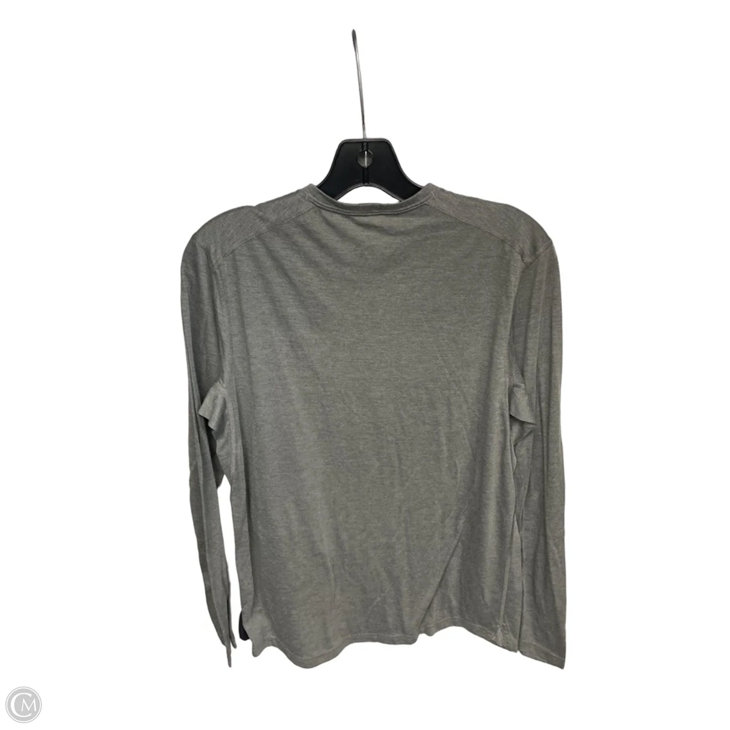 Top Long Sleeve Basic By Patagonia In Grey, Size: S