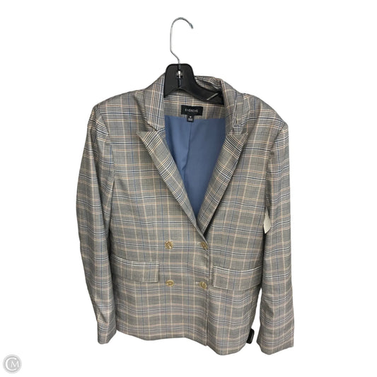 Blazer By Evereve In Blue & Brown, Size: M