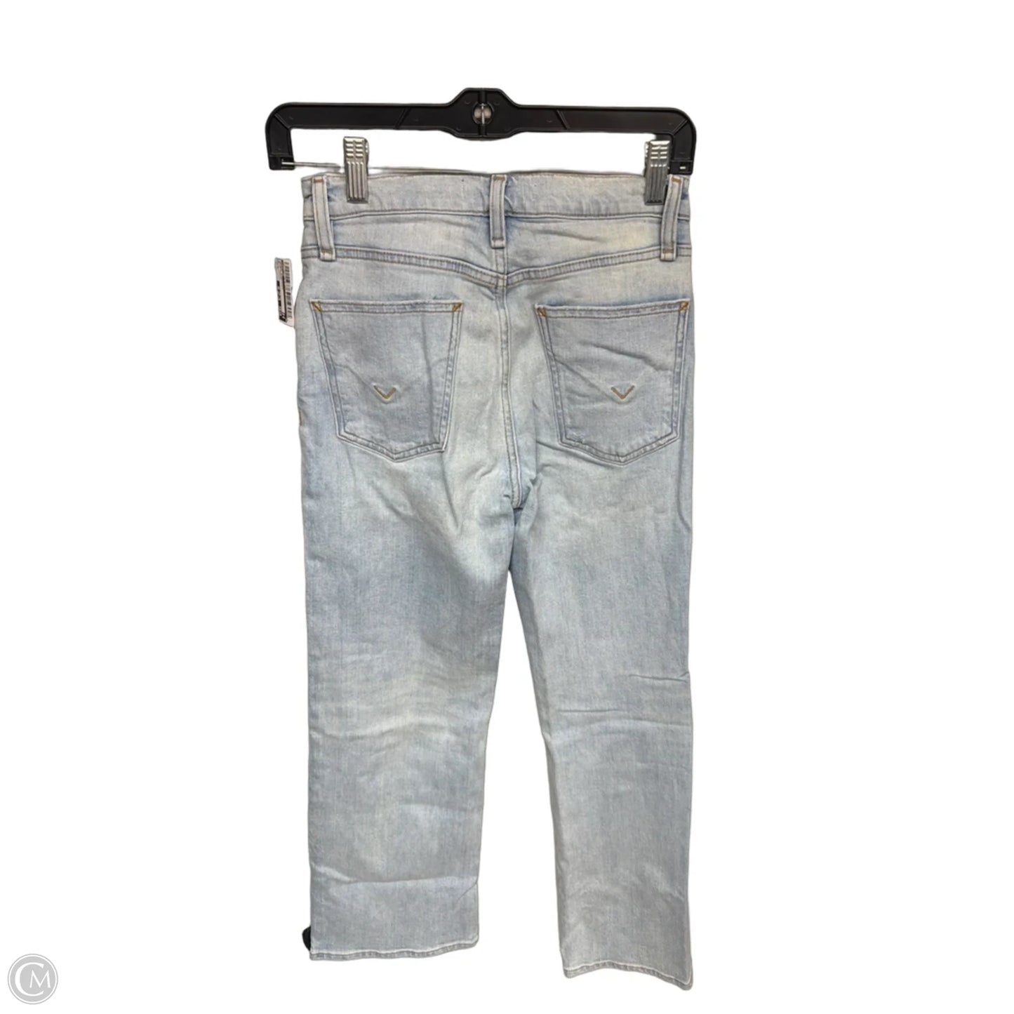 Jeans Straight By Hudson In Blue Denim, Size: 0