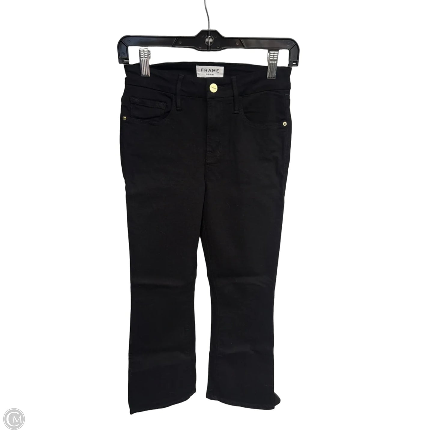 Jeans Boot Cut By Frame In Black, Size: 0