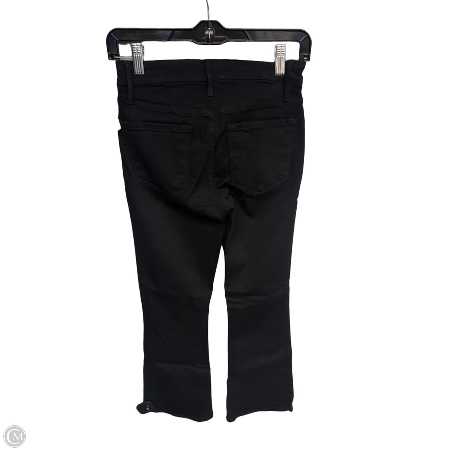 Jeans Boot Cut By Frame In Black, Size: 0